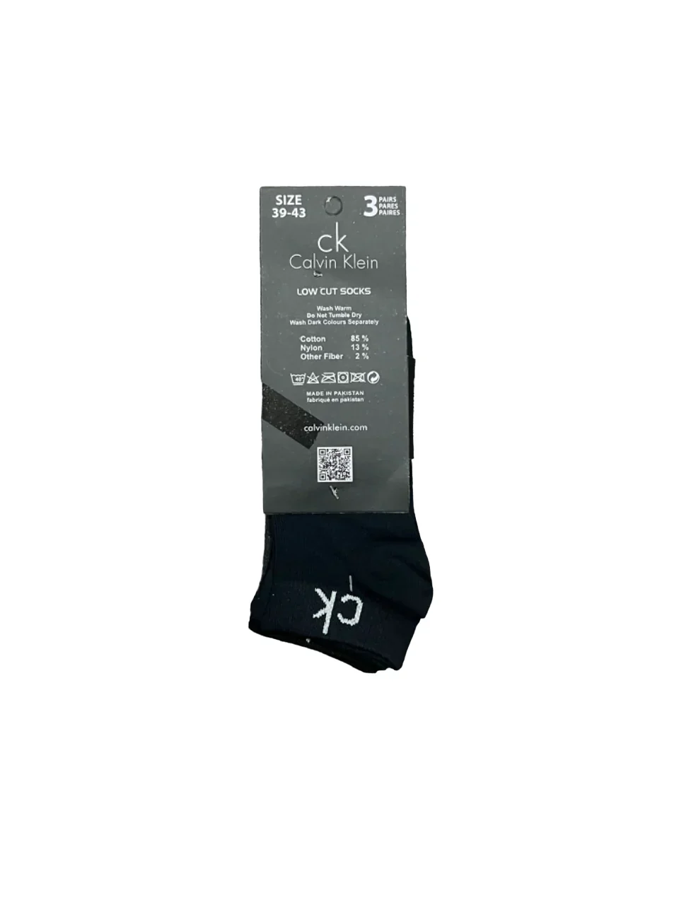 Branded CK Cotton Ankle Socks (Pack Of 12 Pairs) - Image 3
