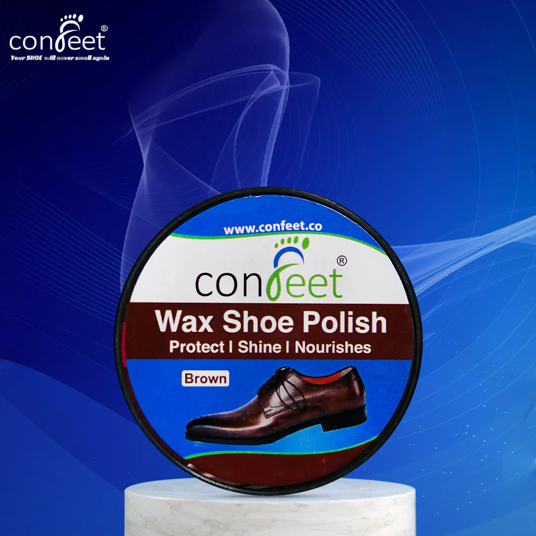 Confeet Wax Shoe Polish (Brown) - Image 3
